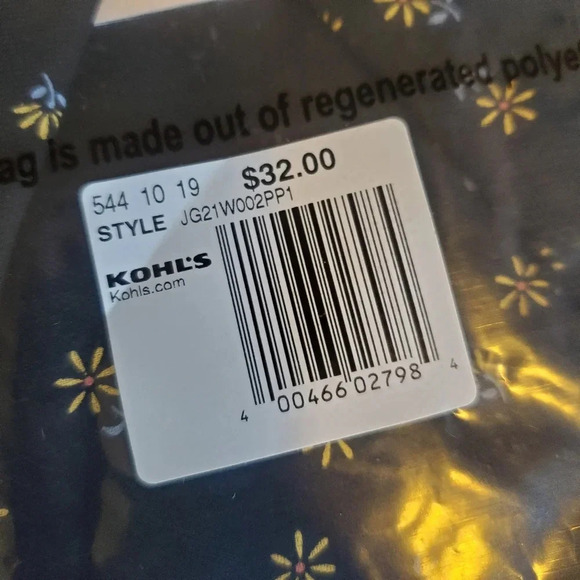 SO | Cropped Sleeveless Button Down Top in Black Daisy Dot sz 2X - Picture 9 of 12